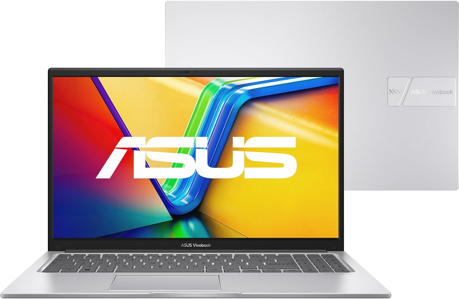 Oferta! Notebook ASUS Vivobook 15, Intel Core i5 1235U, 8 GB, 256 GB SSD, W11 Home, Tela 15,6″ FHD, Cool Silver – X1504ZA-NJ985W